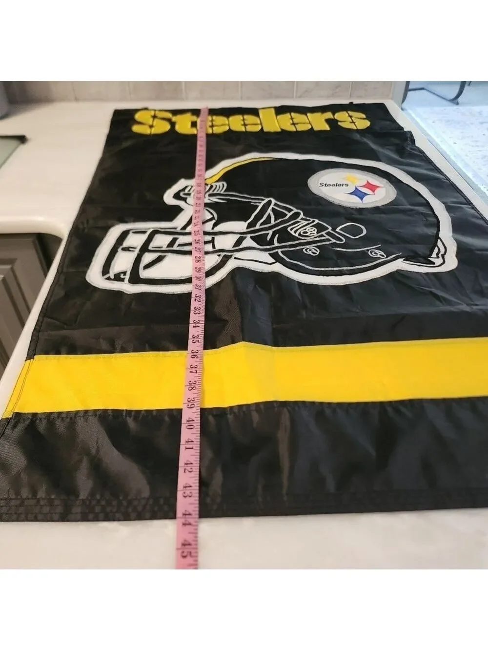 NFL Pittsburgh Steelers Black and Yellow Banner
